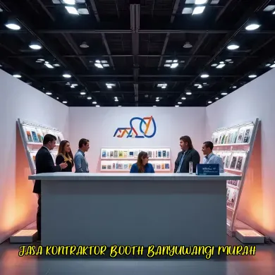 jasa kontraktor booth banyuwangi murah